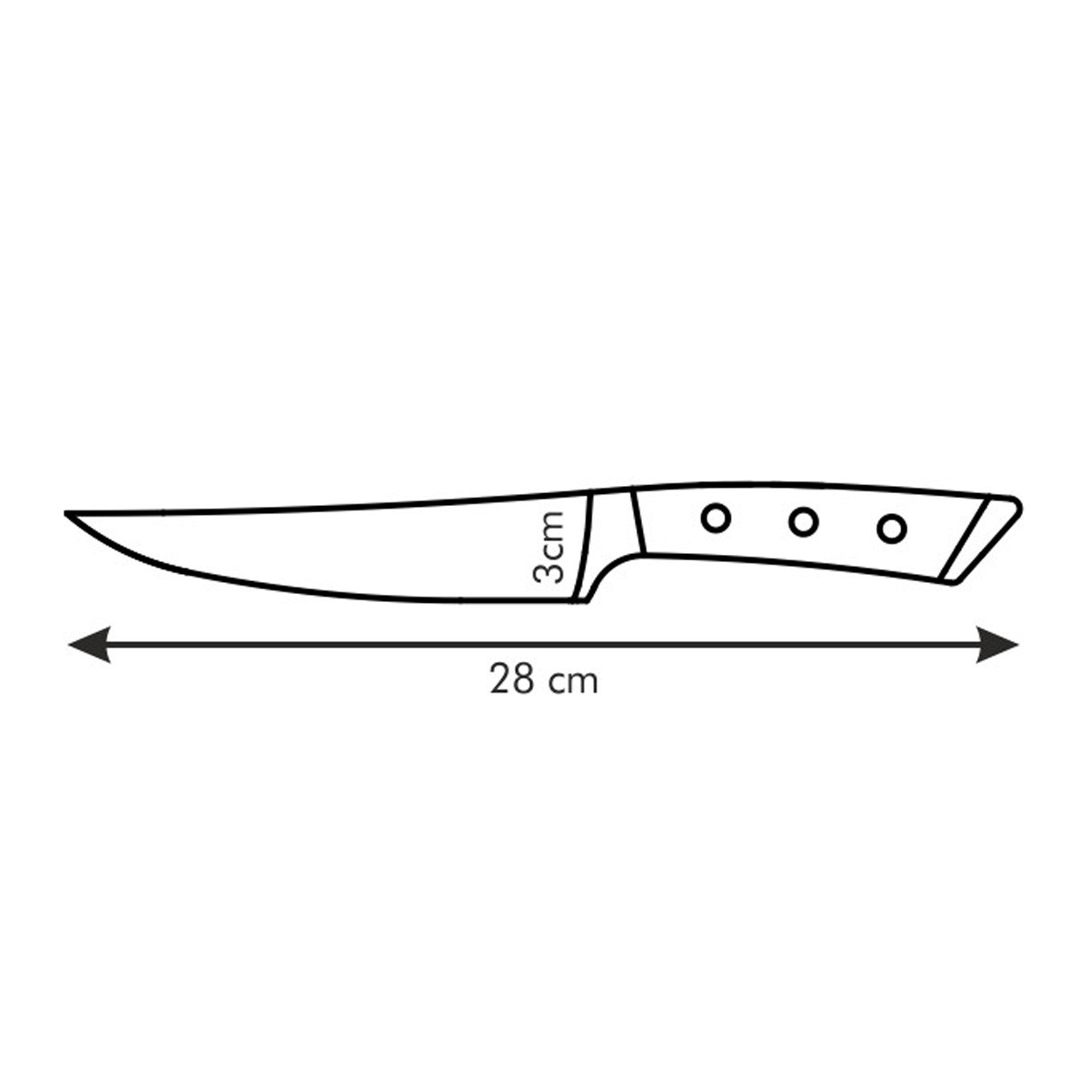 Nůž porcovací AZZA 15 cm