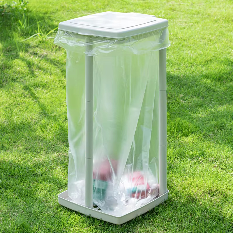 Outdoor Barbecue Garbage Bag Holder Picnic Camping Style Portable Removable Large-Capacity Garbage Bag Plastic Support Frame