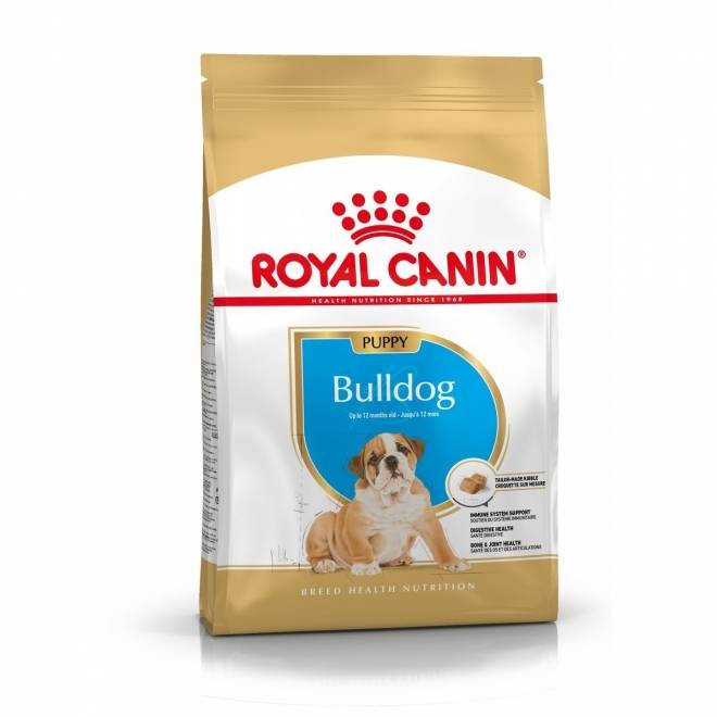 Royal Canin Bulldog Puppy tørrfôr til hundevalp