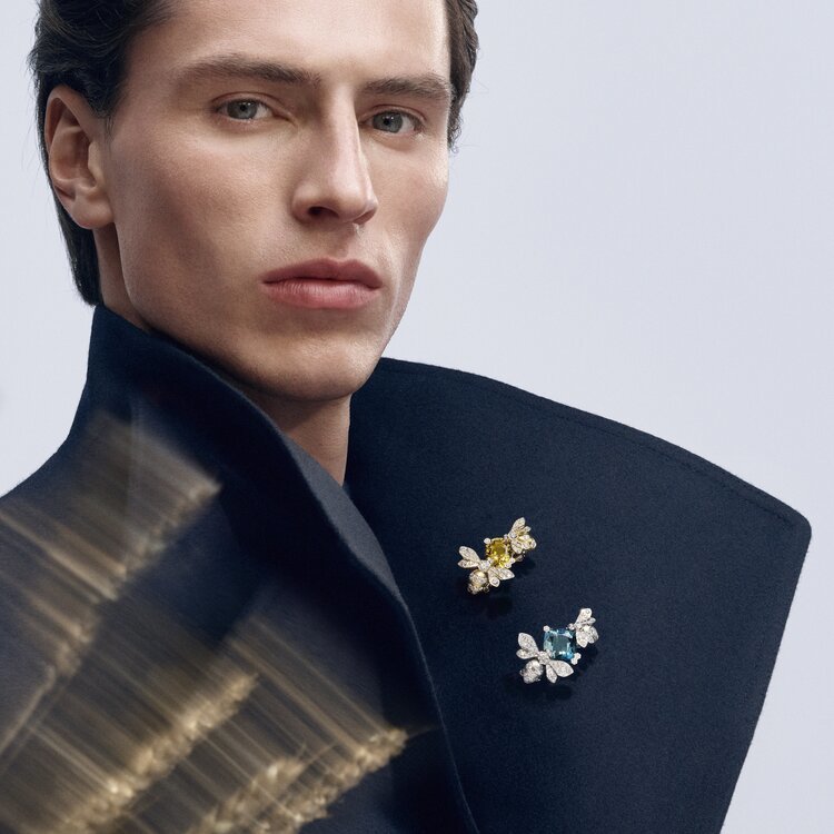 Bee-themed brooch