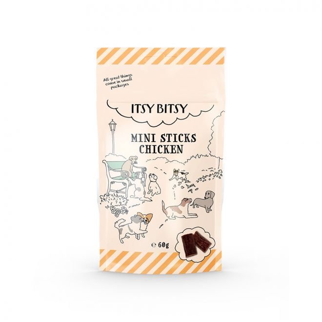 ItstyBitsy Mini sticks Kylling 60g