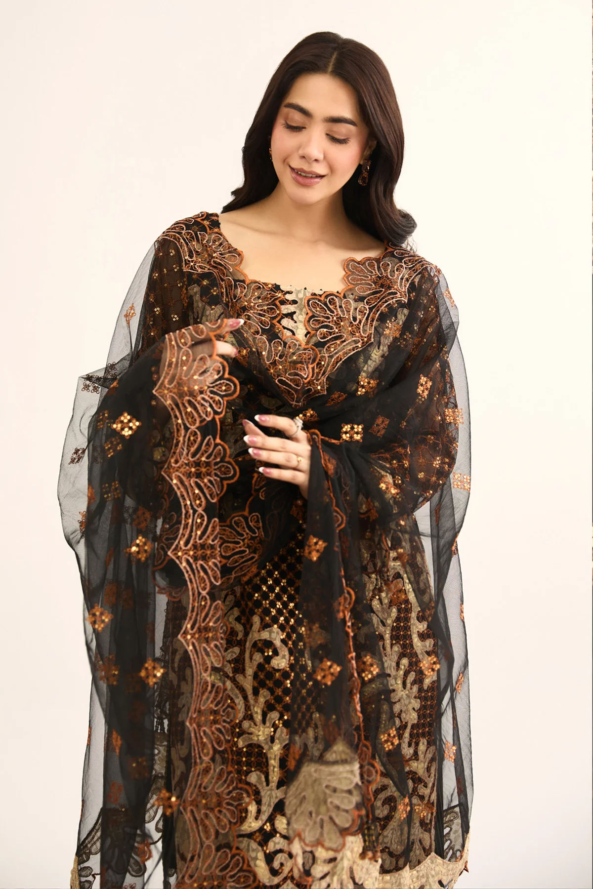 POLY NET | EMBROIDERED