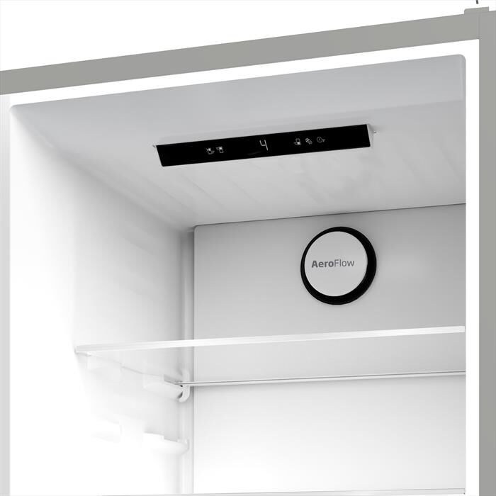 BEKO - Frigorifero combinato B5EUNA406HXB Classe C 355 lt-Metal Look