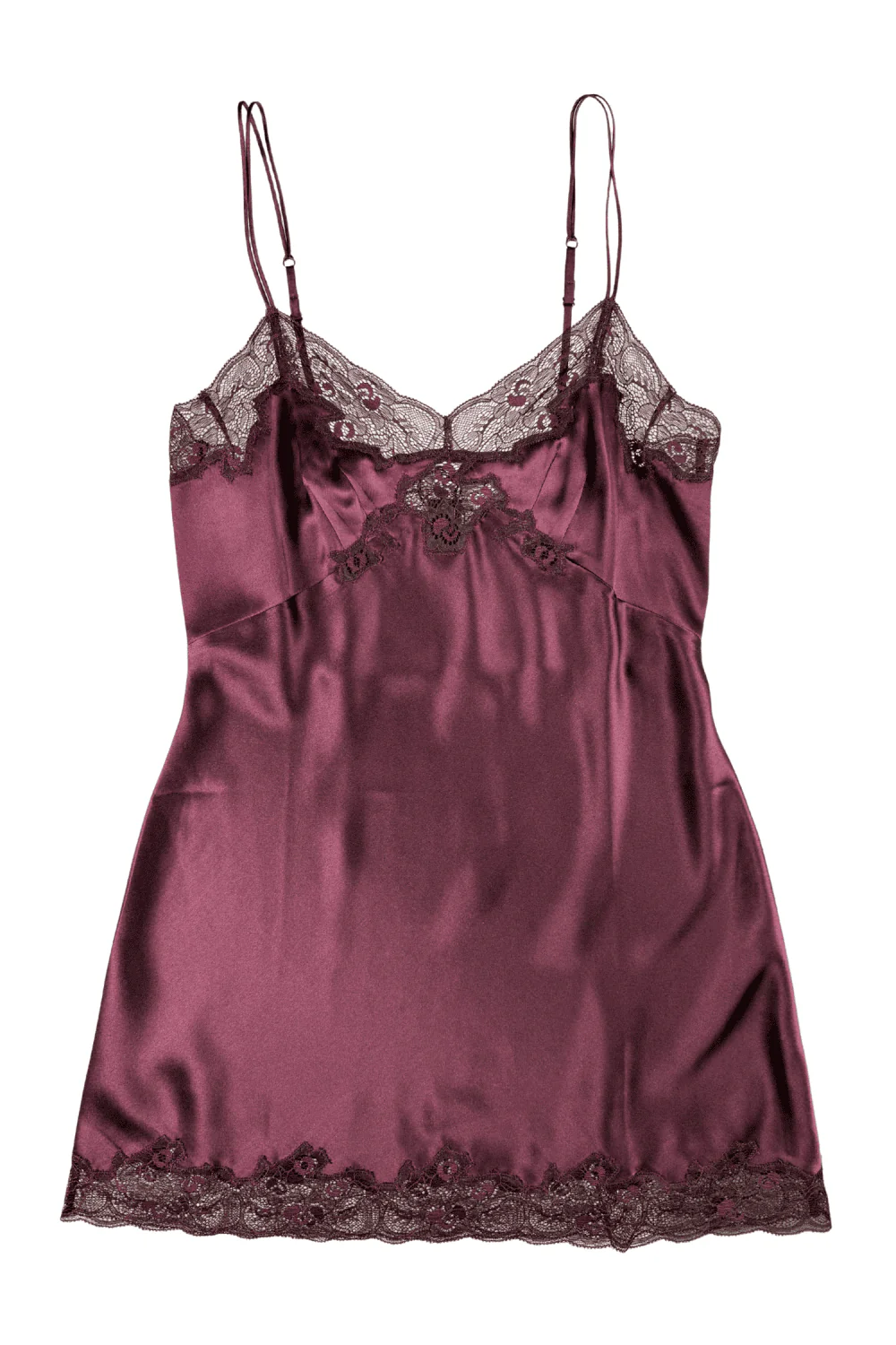 Only Hearts Silk Charmeuse Mini Slip