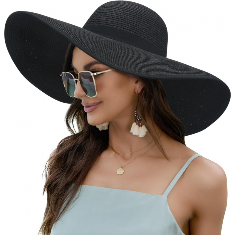 Women Wide Brim Sun Hat