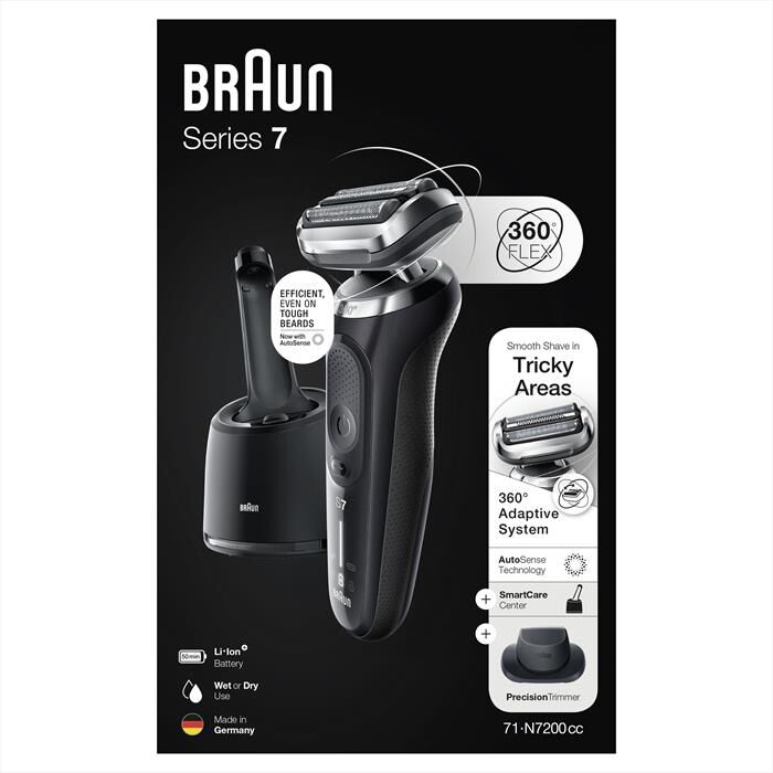 BRAUN - SERIES 7 71-N7200CC-NERO