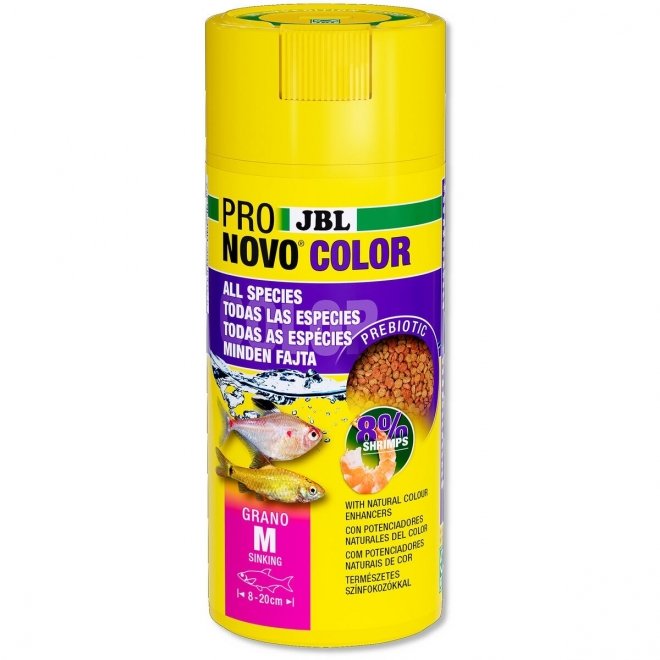 JBL Pronovo Color Grano M Click Fiskefôr 250 ml