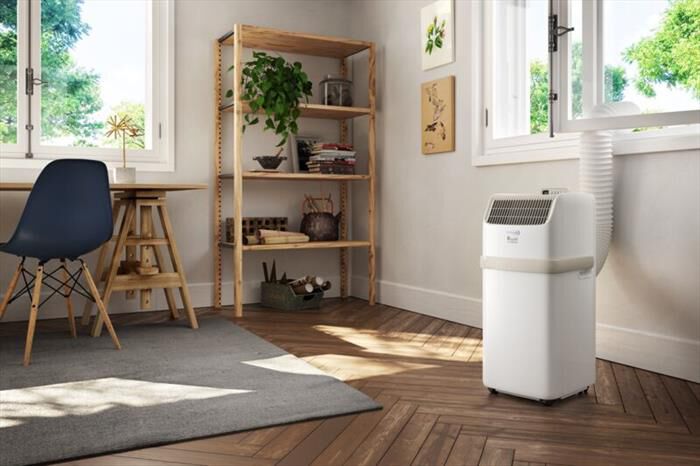 DE LONGHI - PAC ES72 CLASSIC Condizionatore portatile-Bianco-Beige