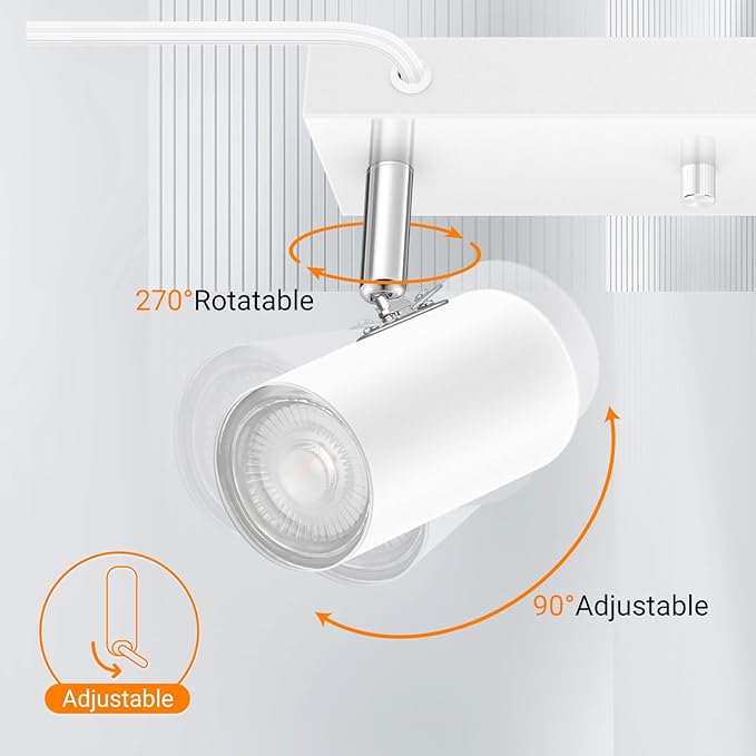 SPOTLUMINARA 2 Light Track Lighting Kit