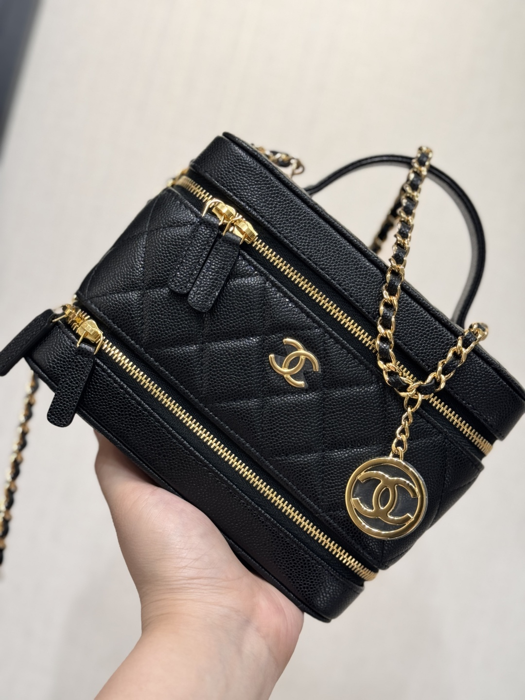 Double Layer Vanity Case - Mocuir