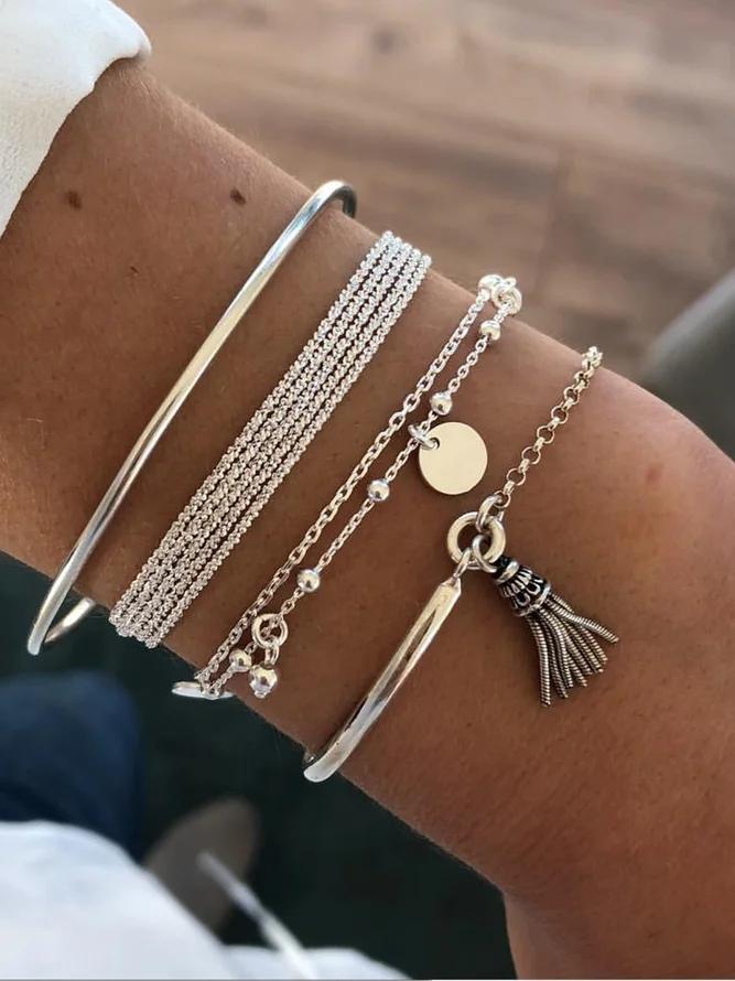 Alloy Casual Bracelets