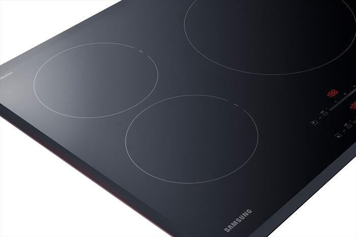 SAMSUNG - Piano elettrico induzione NZ84F7NB6AB/ET 80 cm-Vetro Ceramica Nero
