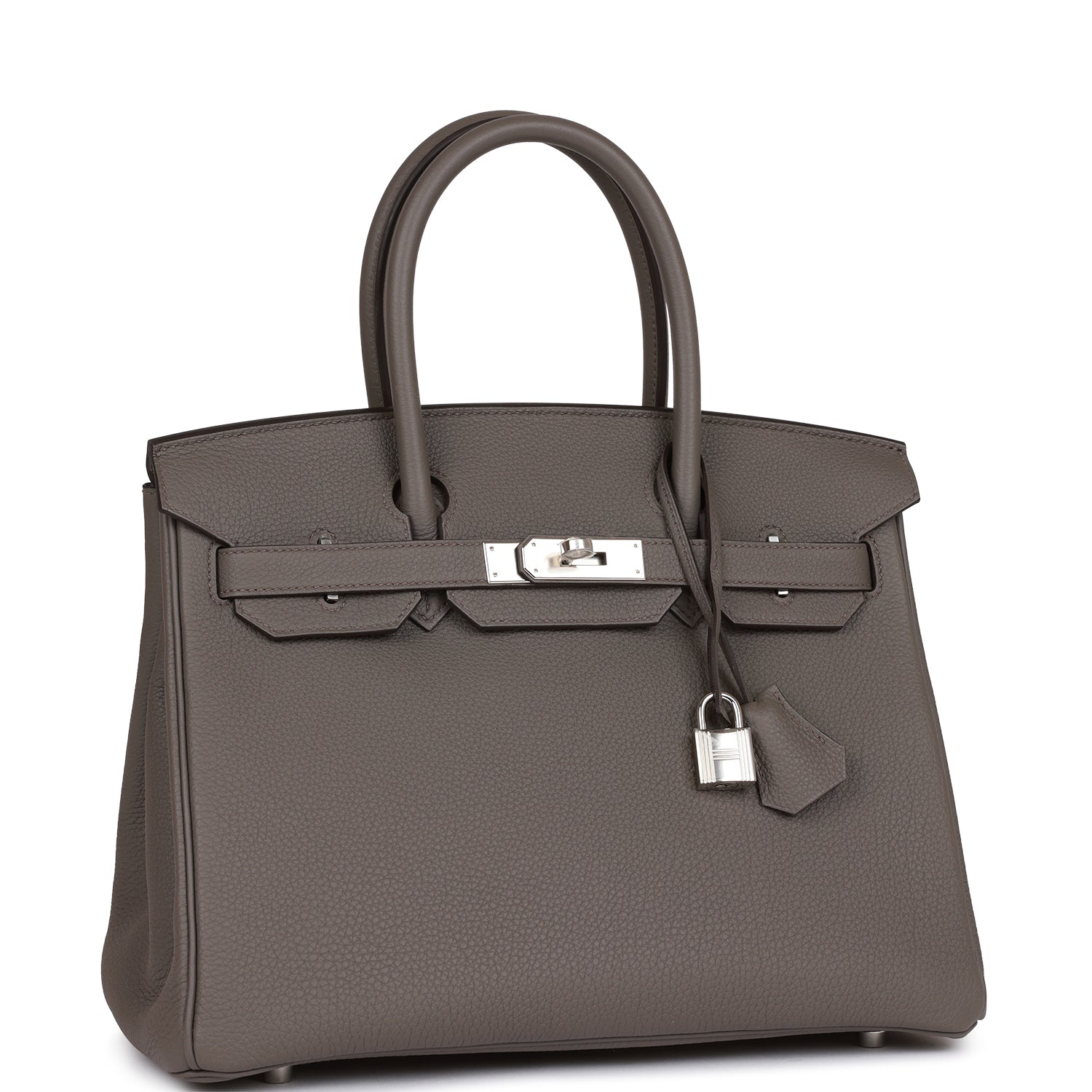 Birkin 30 Etain Togo Palladium Hardware