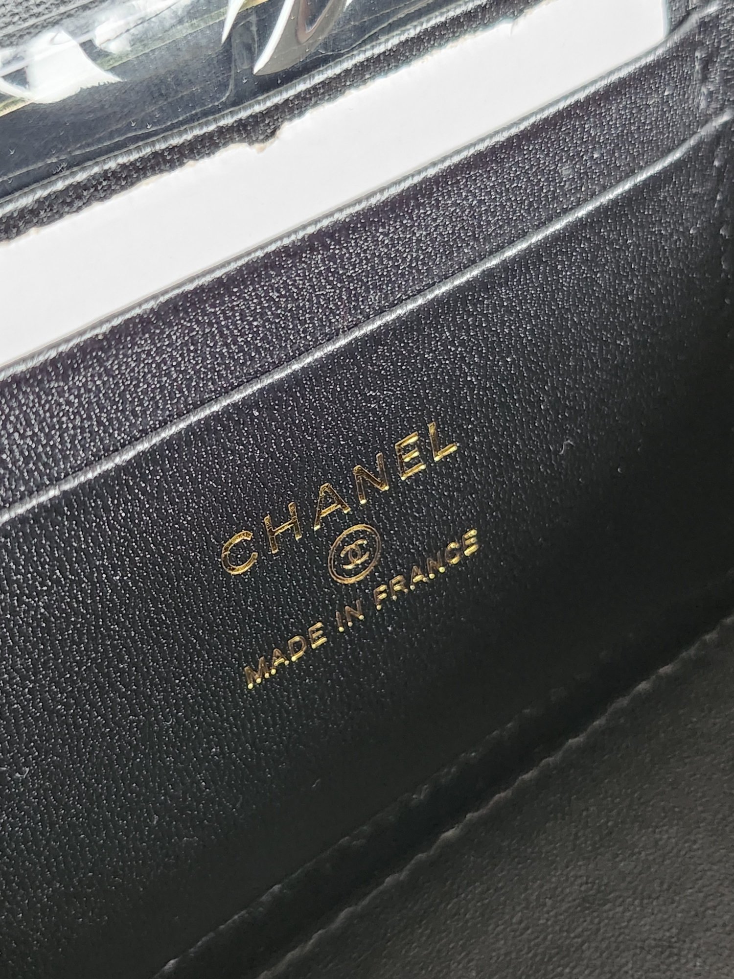 23P Small Vanity Case Bag (AP3204) in Black Quilted Caviar Leather with Light Gold-Tone Hardware & Heart Charm - Mocuir