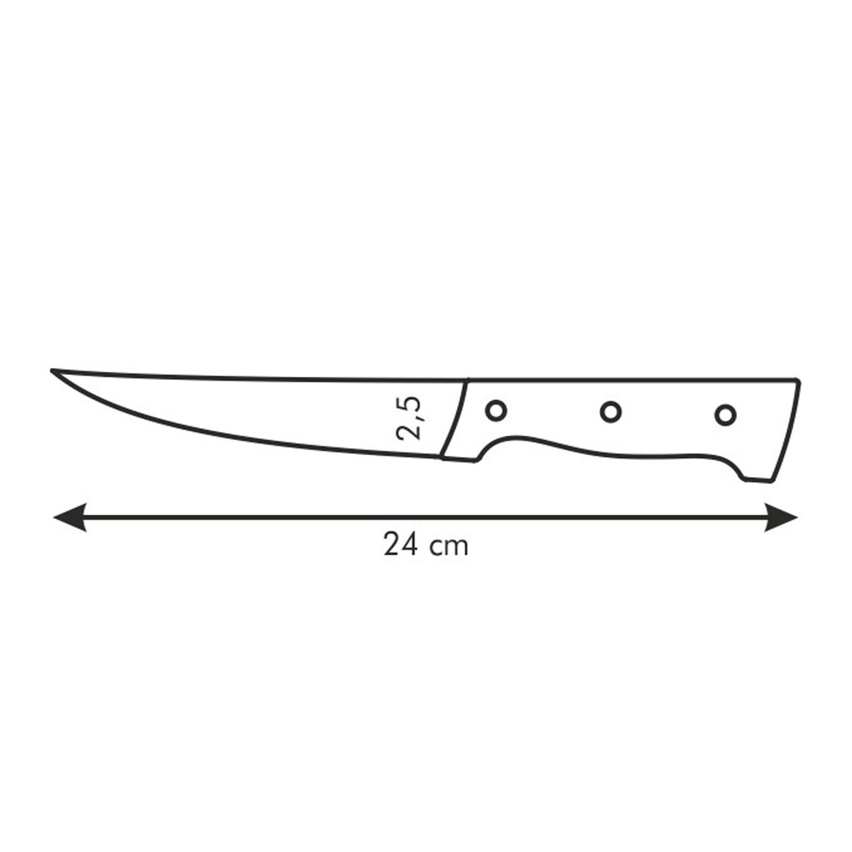 Nůž steakový HOME PROFI 13 cm