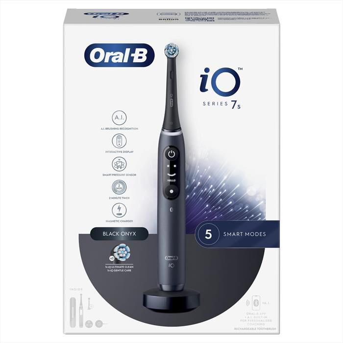 ORAL-B - Spazzolino elettrico IO 7S-Nero