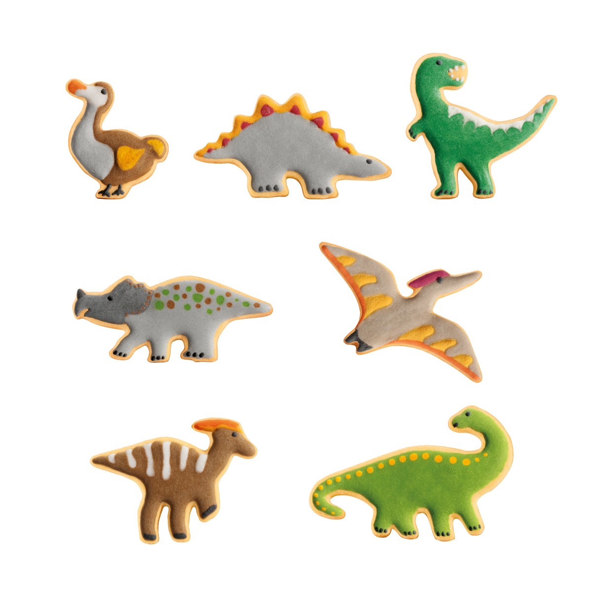 Vykrajovátka dinosauři DELÍCIA KIDS, 7 ks