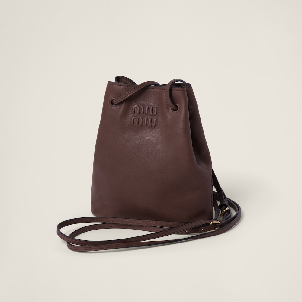 Nappa leather mini-bag
