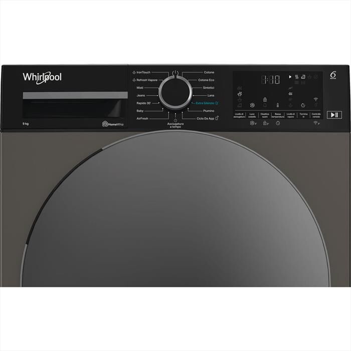 WHIRLPOOL - Asciugatrice C WD 96M GBS IT 9Kg classe A-Grigio