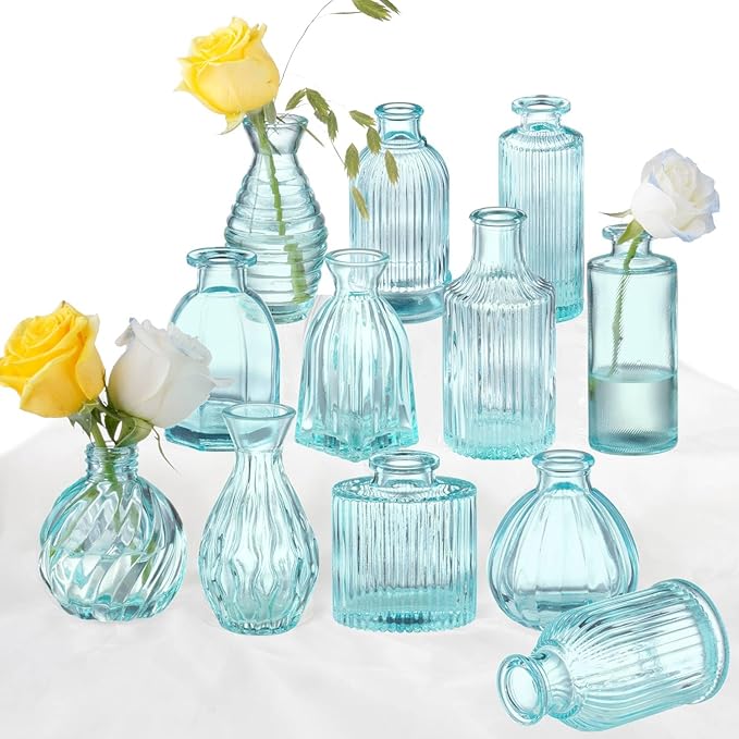 VASEA Bud Vases Set of 12