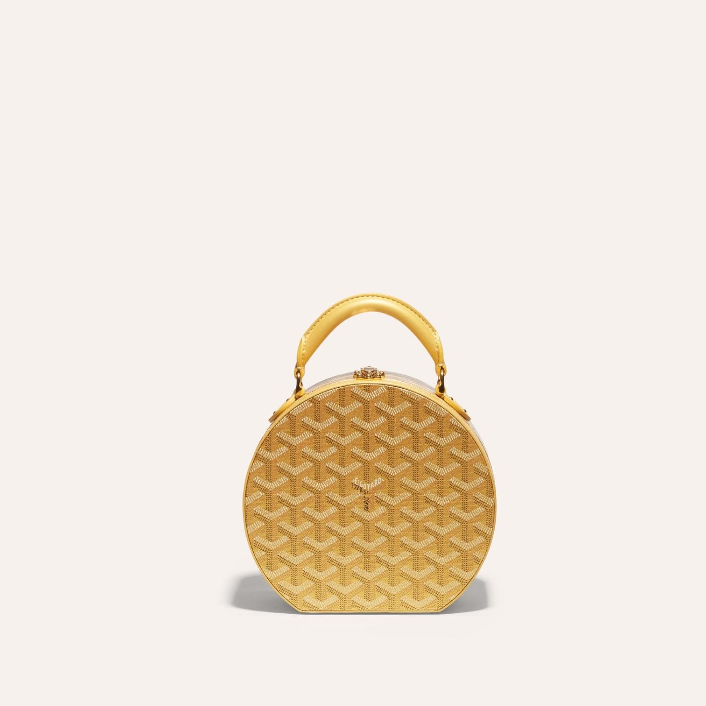 The Alto Hatbox Trunk Bag Yellow