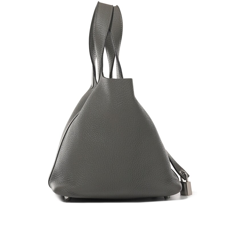 Gris Meyer Clemence Picotin Lock 18 Palladium Hardware