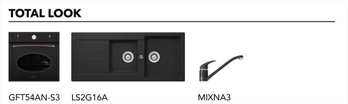 GLEM GAS - Piano cottura a gas GT64AN 4 fuochi 58,5cm-Antracite