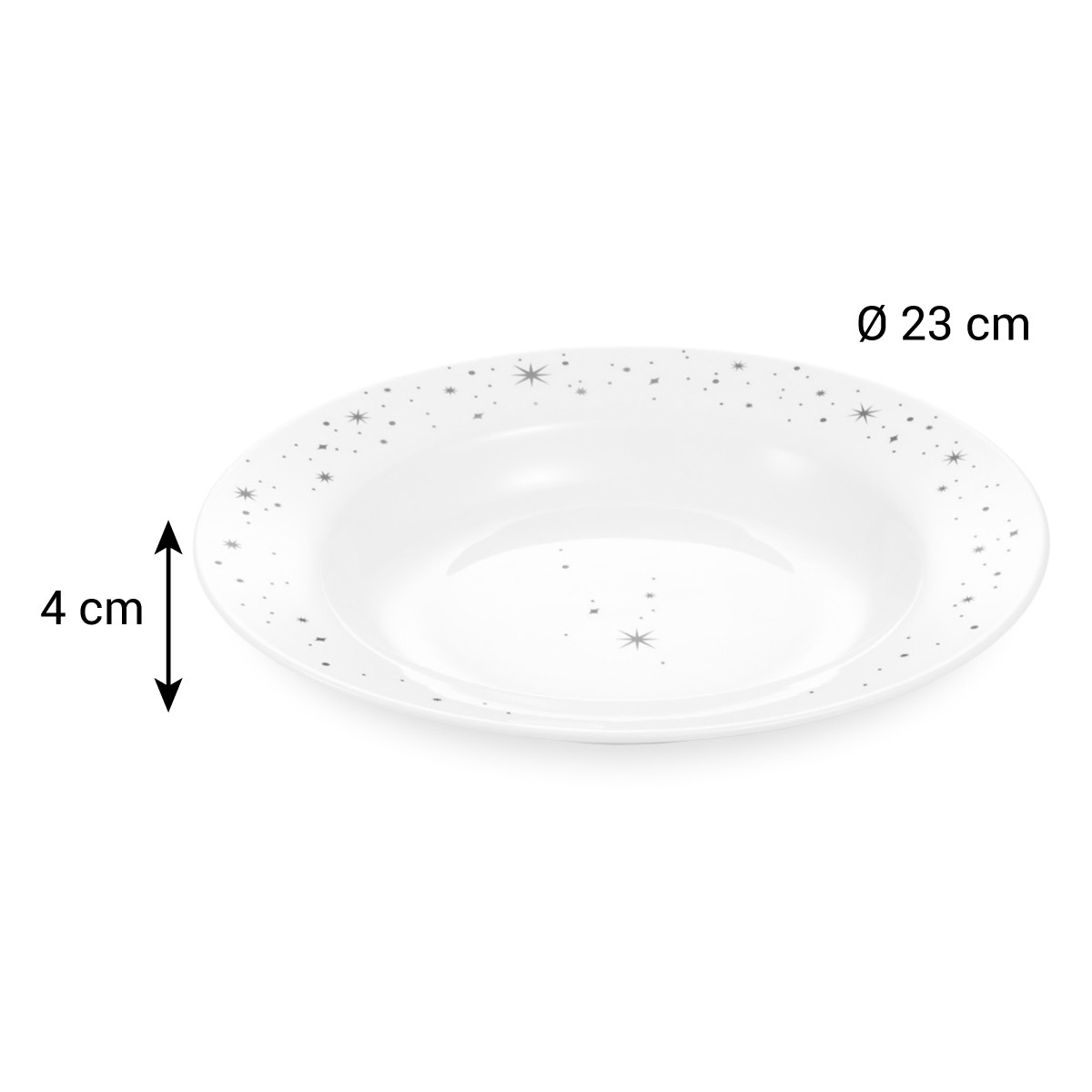 Hluboký talíř GRACIE Stella ø 23 cm
