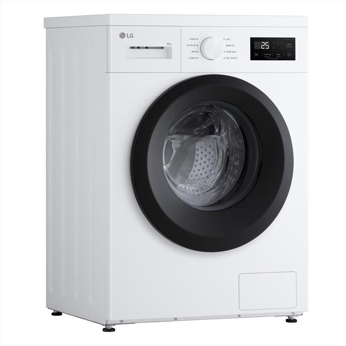 LG - Lavatrice F4NA10S8NWK SERIE A1 8 Kg Classe A-White