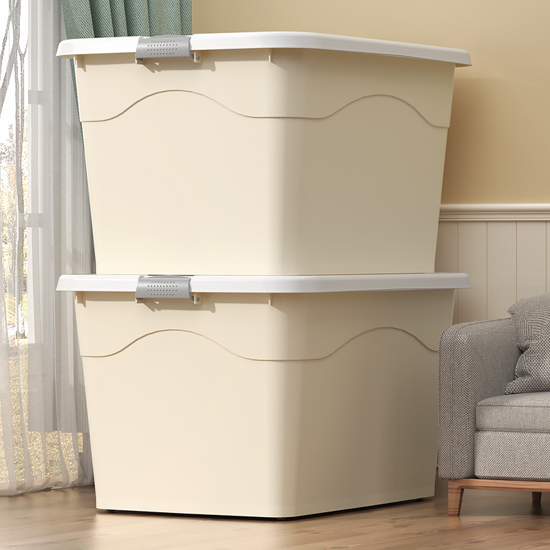 Storage box extra-large plastic organizer thickened storage box storage box for household storage box quilt clothing storage box