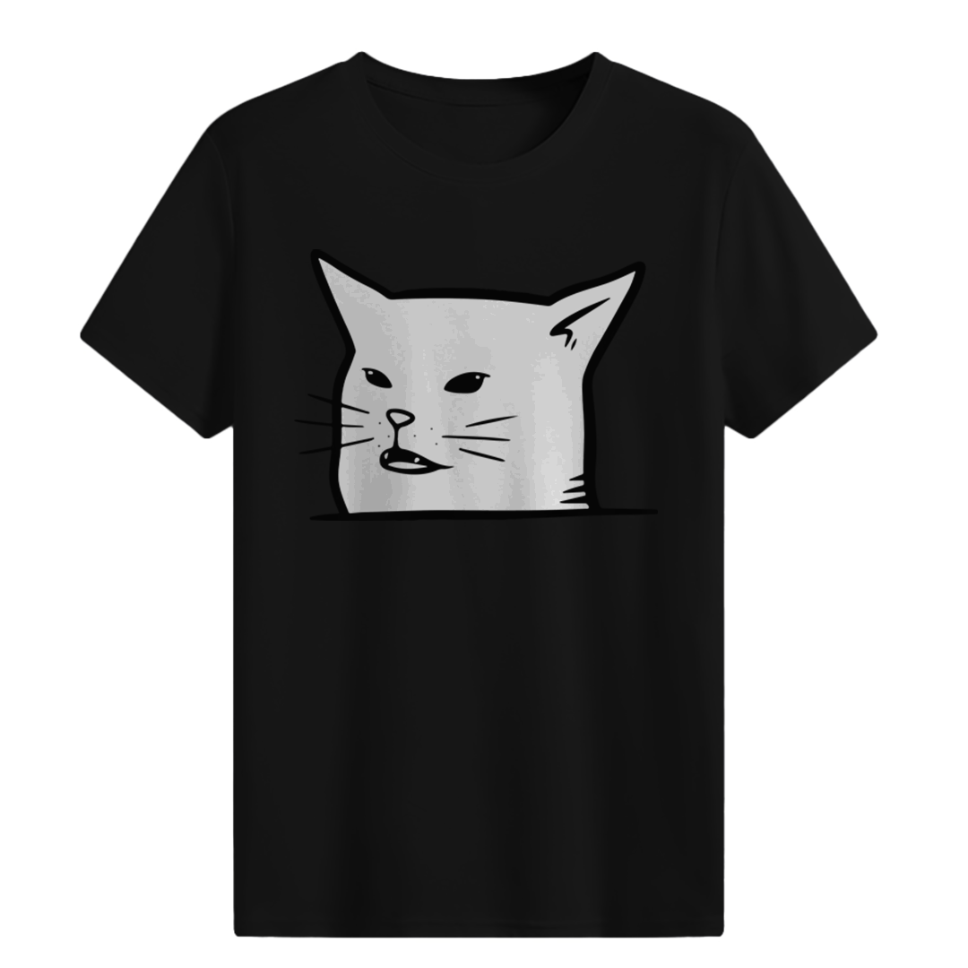 Woman Yelling At Cat T-shirt