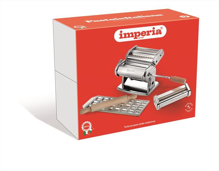 IMPERIA - Set per pasta fresca PASTAIA ITALIANA-silver