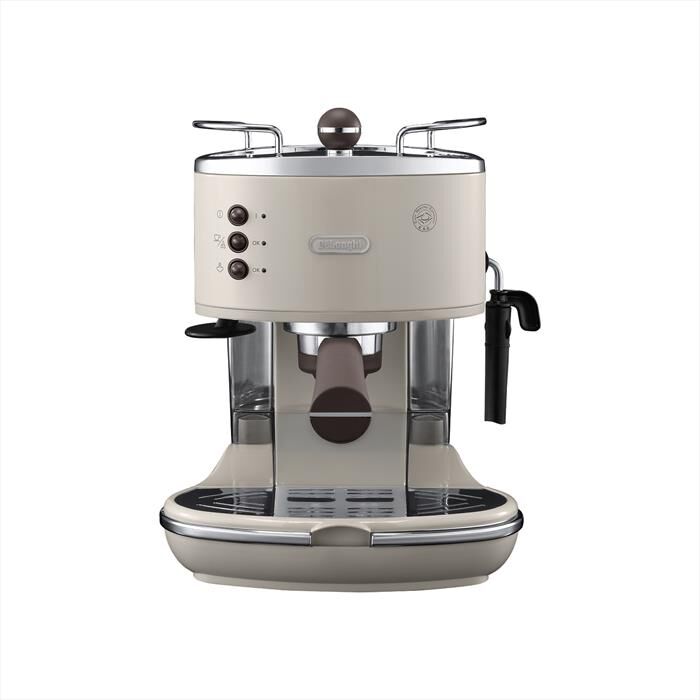 DE LONGHI - ICONA VINTAGE ECOV311.BG MACCHINA DA CAFFÈ MANUALE-beige/marrone