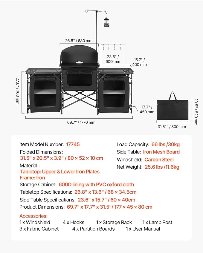 Folding Camping Table