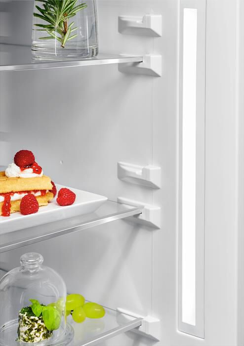 AEG - Frigorifero combinato RCB736E5MB Classe E 379lt-Acciaio inox nero