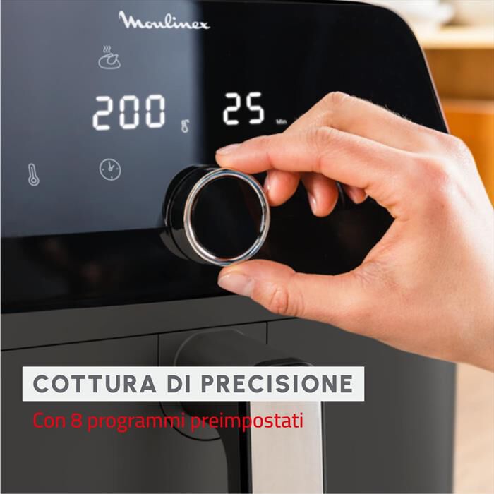 MOULINEX - Friggitrice ad aria EZ855HF0-Nero