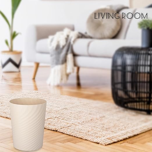 SMARTTOSS Plastic Small Trash Can Wastebasket