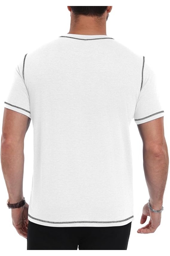 Men's T Shirt Short Sleeve Crew Neck