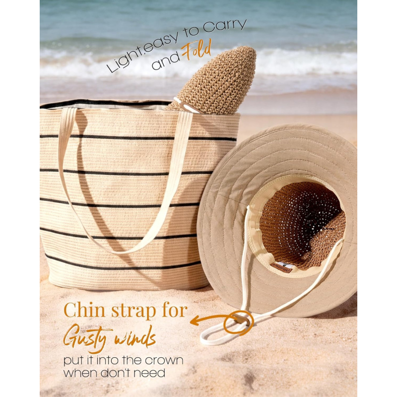 Summer Straw Beach Sun Hats