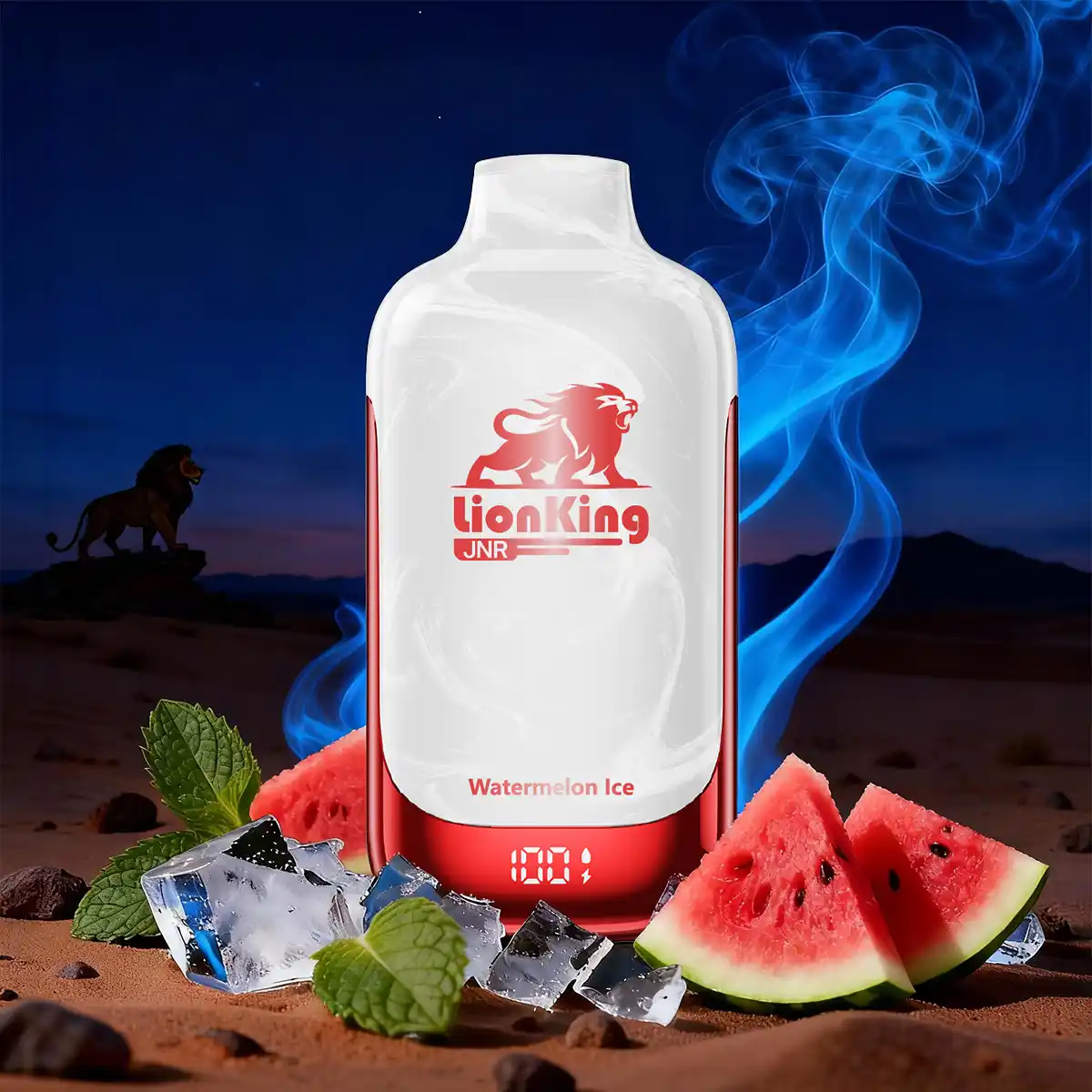 Watermelon Ice - JNR Lion King 50000 Puff Disposable Vape - Geek Max Vape