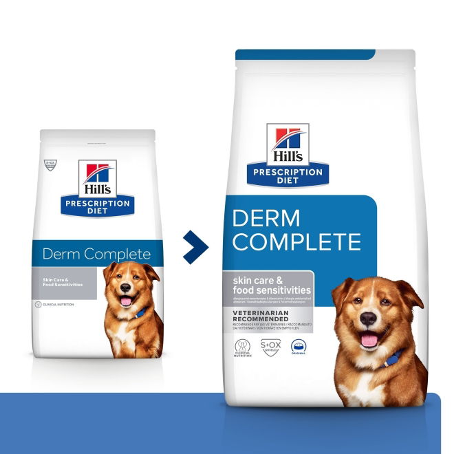 Hill's Prescription Diet Canine Derm Complete Skin Care & Food Sensitivities