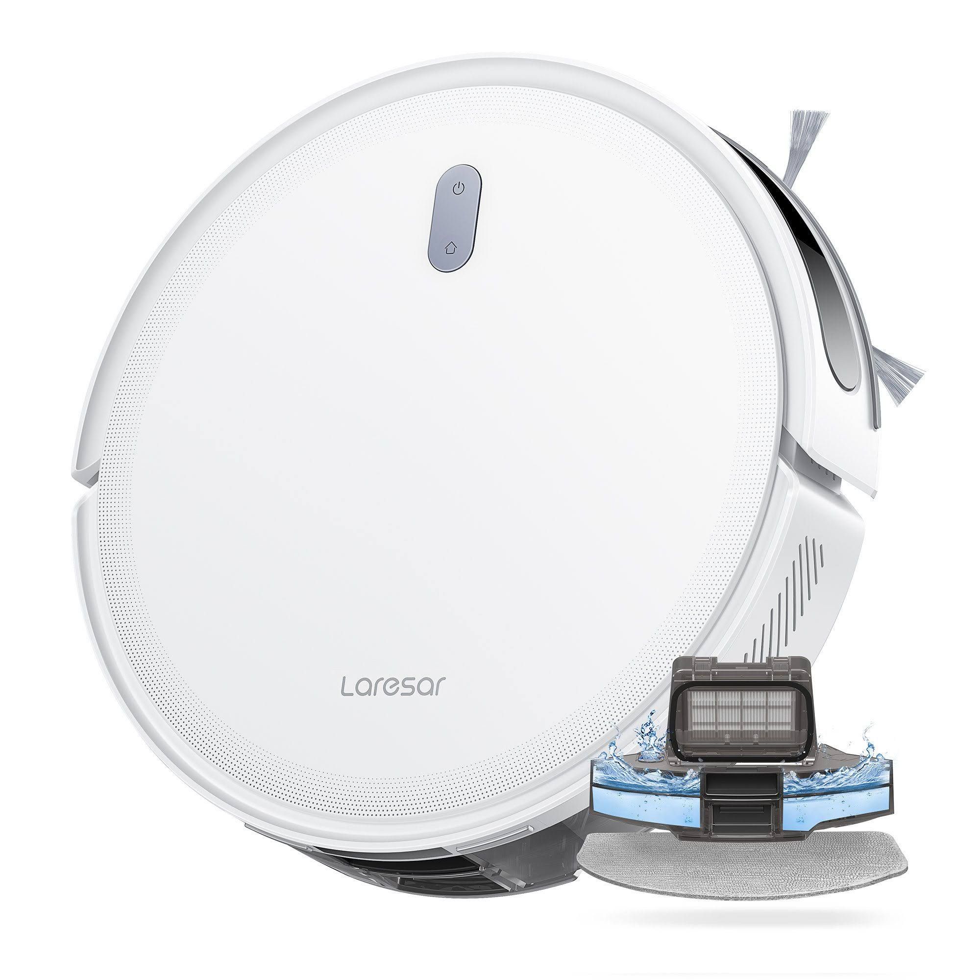 Laresar L10 Aspirapolvere Robot con LiDAR 6500Pa 150min Senza Fili Controllo APP Intelligente LDS