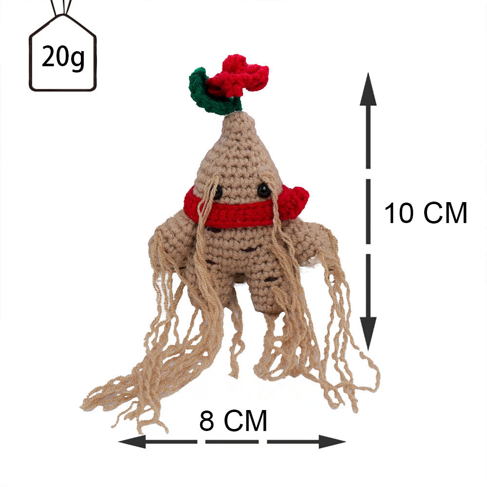 Creative doll hand-woven wool pendant