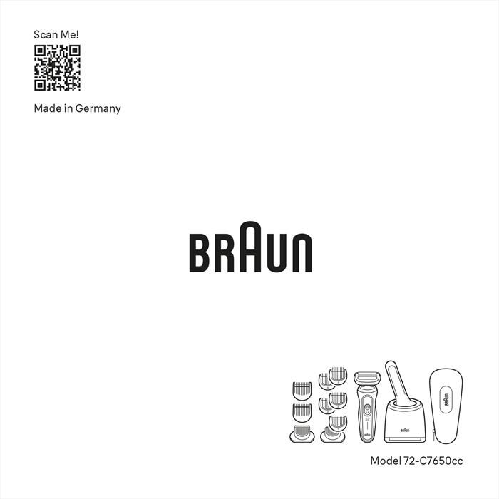 BRAUN - Rasoio SERIES 7 72-C7650CC-ORO