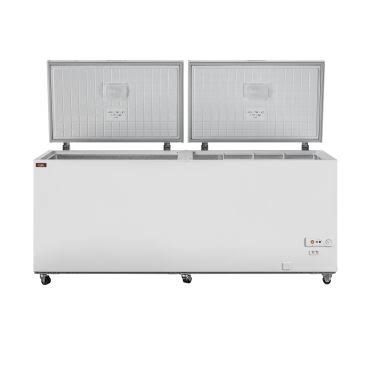 congelatore a Pozzetto Professionale 700 Litri -18°C/-24°C con 6 Ruote e doppia Porta - larghezza 205,5 cm