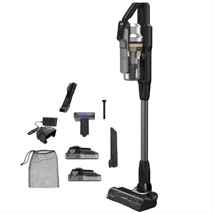 BLACK & DECKER - Scopa ricaricabile BRUSHLESS PREMIER BSV520BL2P-TITANIUM