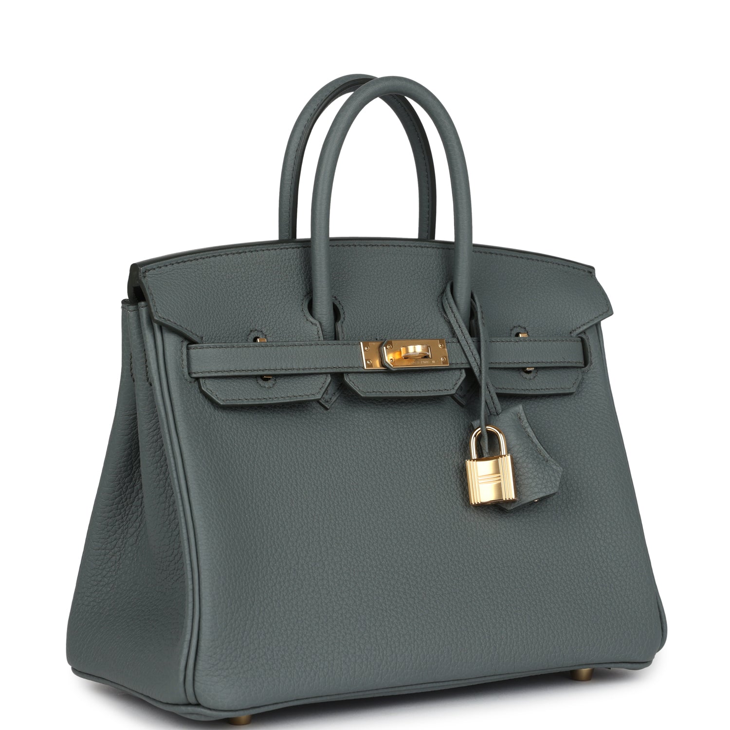 Birkin 25 Vert Amande Togo Gold Hardware