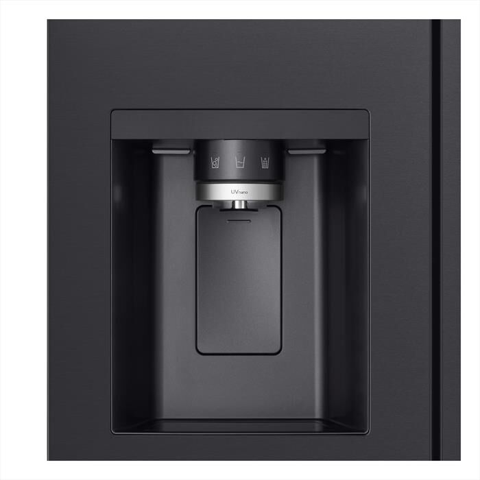 LG - Frigorifero side by side GSLE91EVAC Classe C-Essence Black Steel