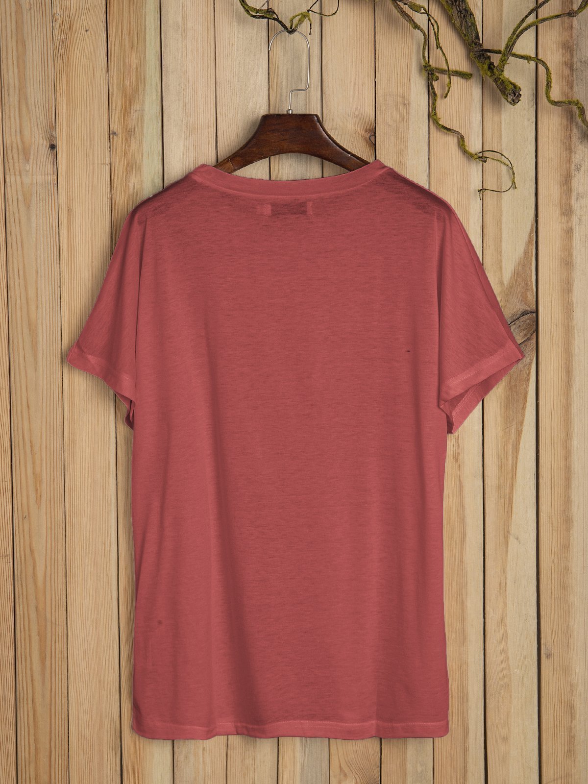 Casual Solid Shirts & Tops