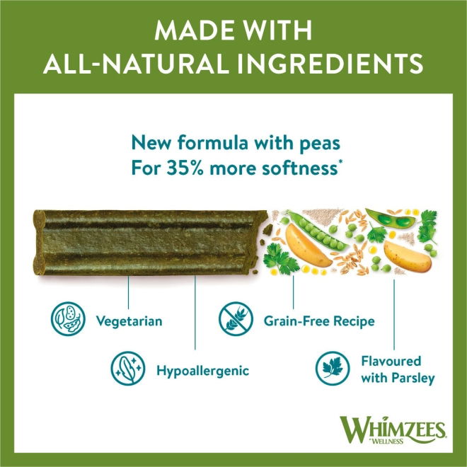 Whimzees Soft Dental tygg